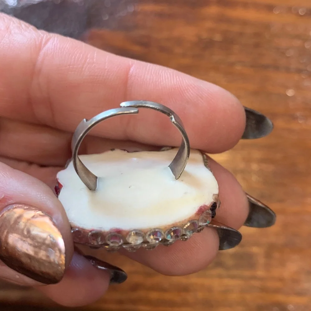 Hello Kitty Rhinestone Ring - Picture 10 of 16